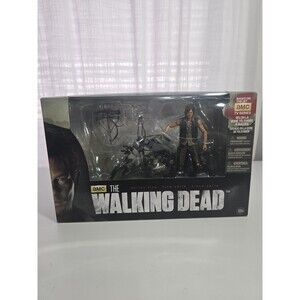 The Walking Dead Daryl Dixon With Chopper Motorcycle Deluxe Boxed Set NEW